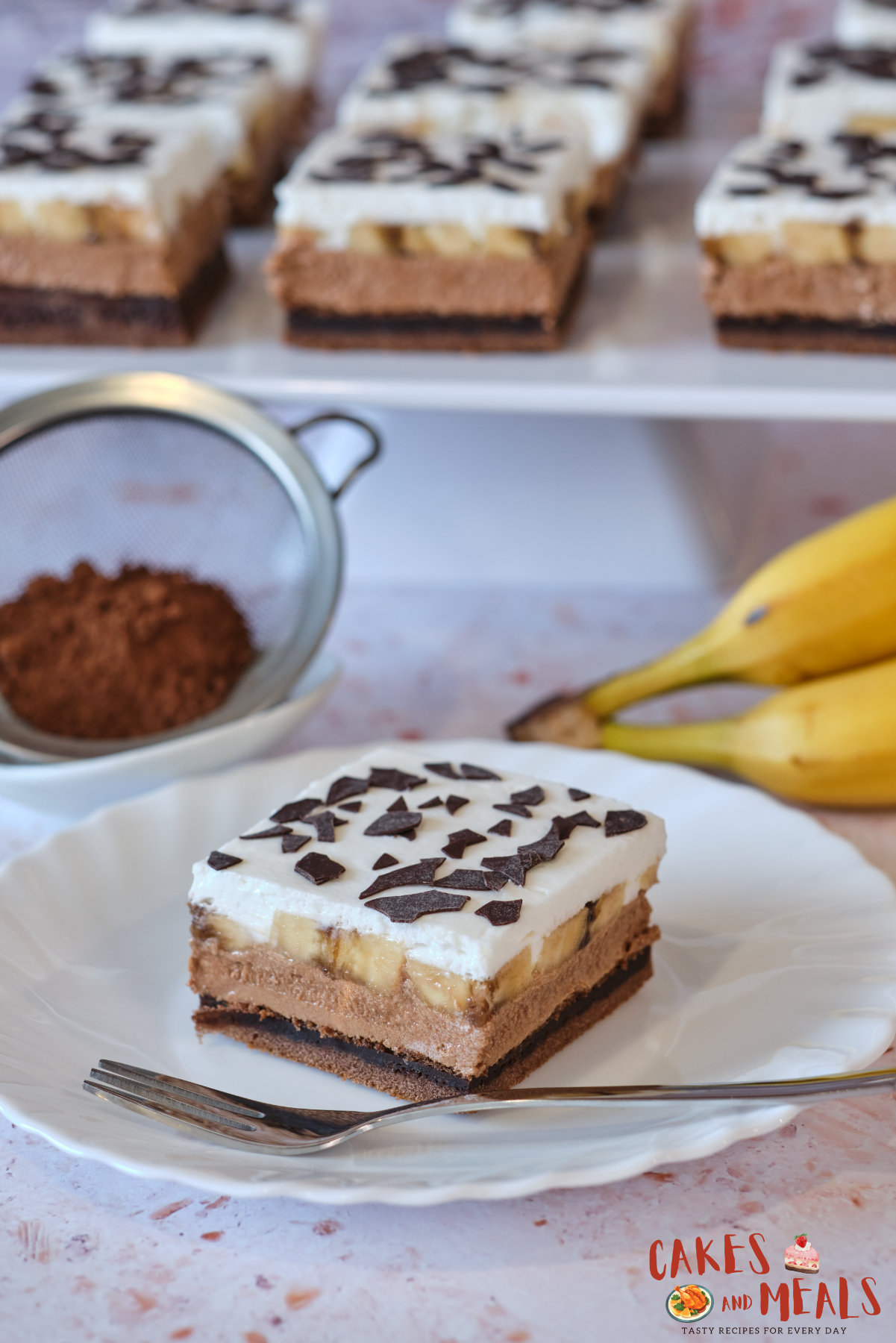 Chocolate banana cake